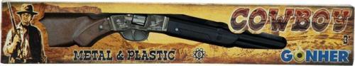 Cowboy Rifle 8 Sh. Plastic Double Barrel