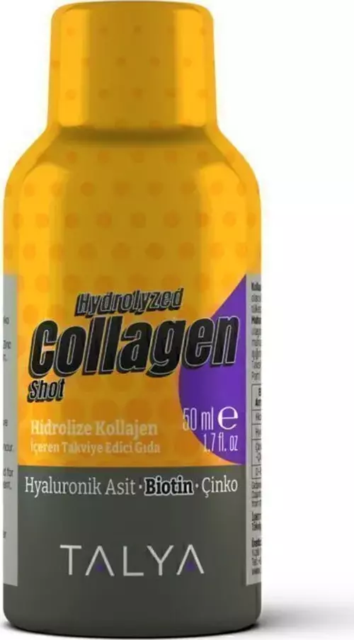 Kollajen Shot Hidrolize Kollajen İçeren Takviye Edici Gıda, 50 ml