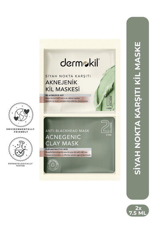 Siyah Nokta Karşıtı Kil Maske 2* 7.5 ml