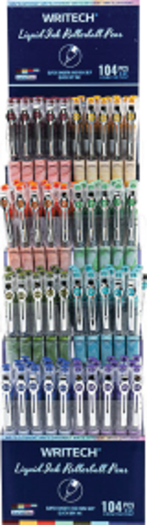 WRITECH W-501 LIQUID ROLLER 8 RENK 0,5MM KALEM - 104'LÜ SET