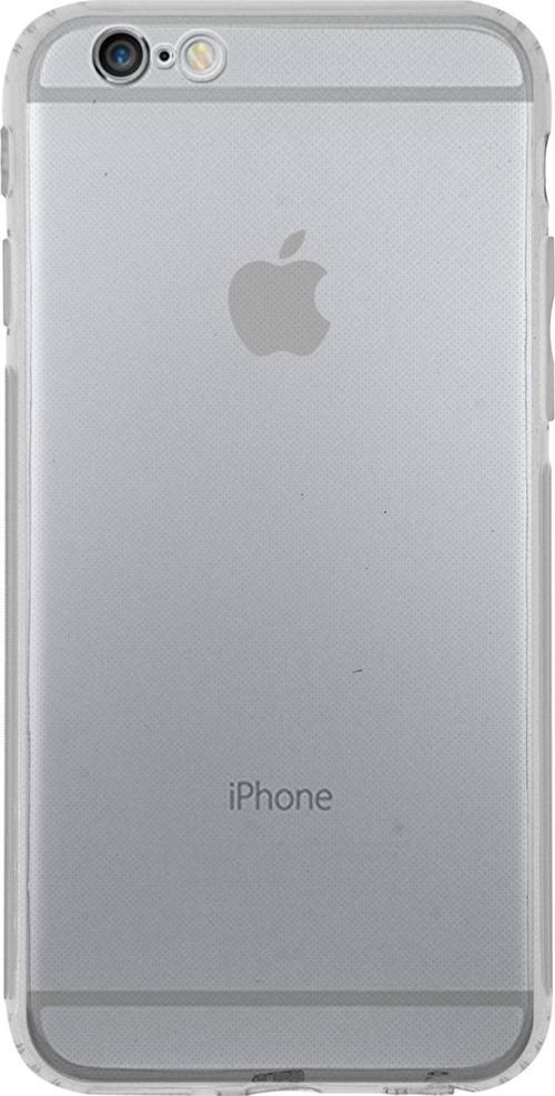 Apple iPhone 6 Plus Kapak Kamera Korumalı Tıpalı Şeffaf Silikon Kılıf