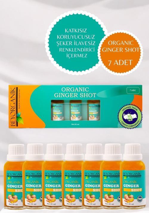 ORGANİK Ginger Shot (Pestisit Analizli)