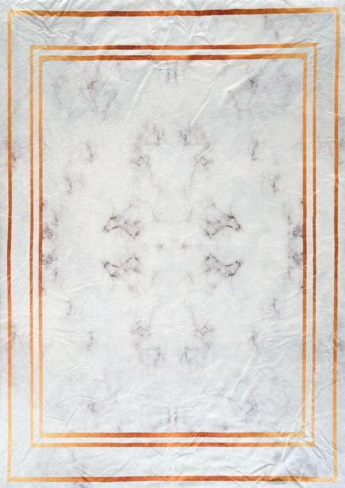 Modern Desenlerde Kadife Dokulu Lastikli Süngerli Kaymaz Yıkanabilir Halı Örtüsü - 9 M2