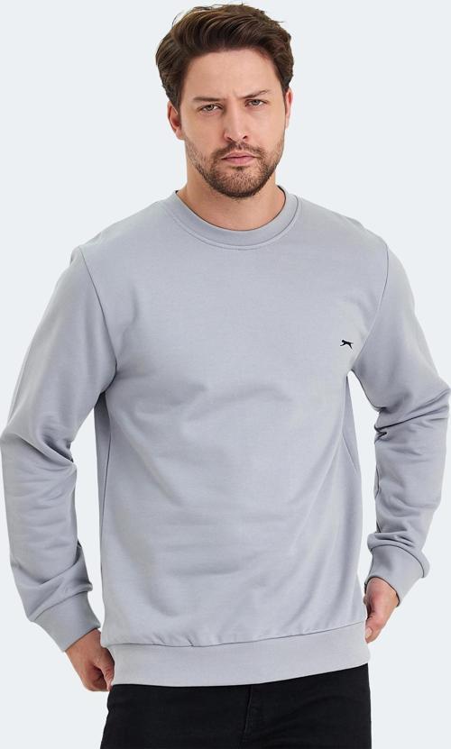 KONNOR IN Erkek Sweatshirt Gri