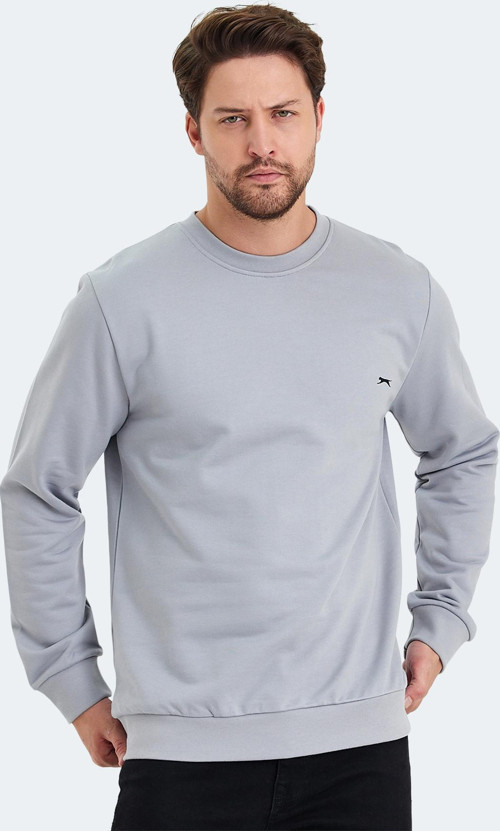 KONNOR IN Erkek Sweatshirt Gri