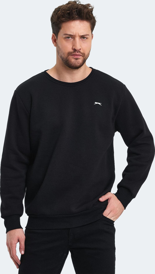 KONNOR IN Erkek Sweatshirt Siyah