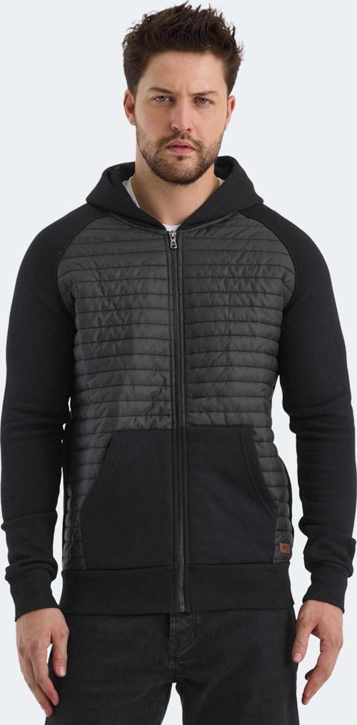 BASS Erkek Sweatshirt Siyah