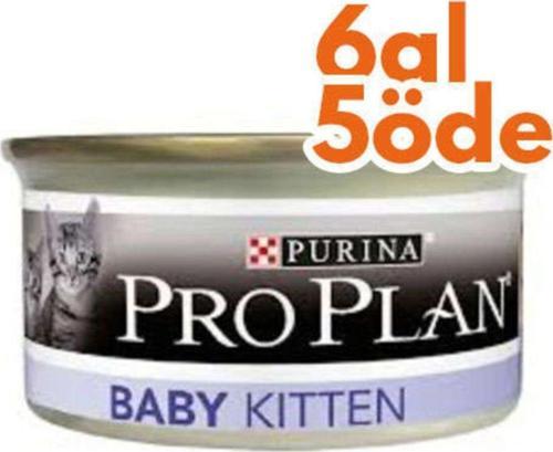 Baby Kitten Tavuk Etli Kedi Konservesi 85 Gr - 6 Al 5 Öde