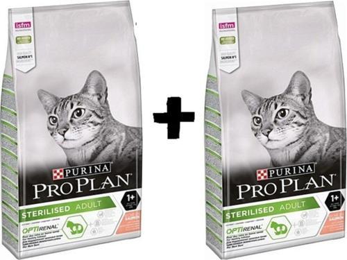 Sterilised Somonlu Kısırlaştırılmış Kuru Kedi Maması Orjinal Kapalı Paket Max 1.5 Kg X 2 Adet