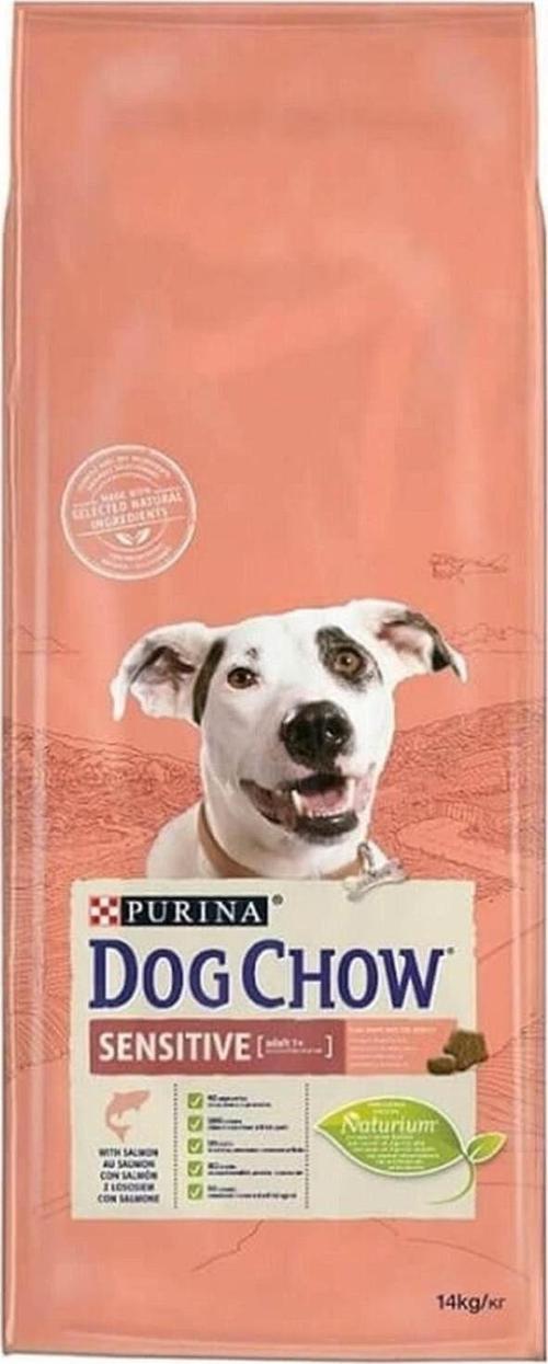 Purina Dog Chow Sensitive Somonlu Yetişkin Köpek Maması 14 Kg