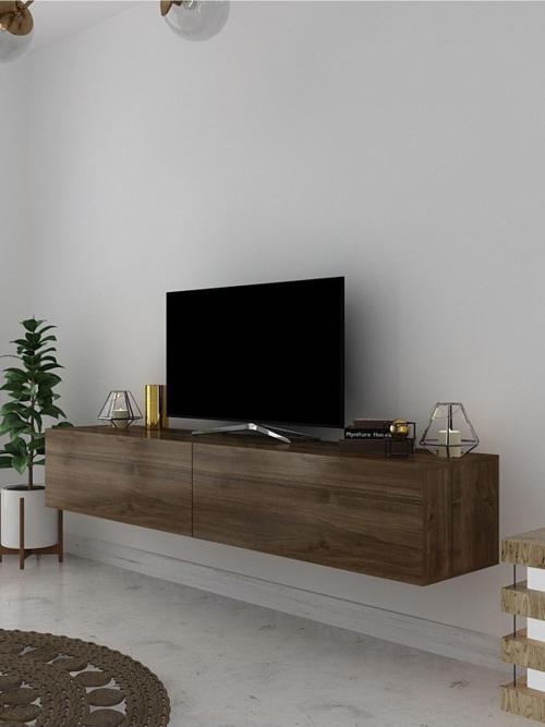 Duvara Monte Tv Sehpası Ceviz S6200-2