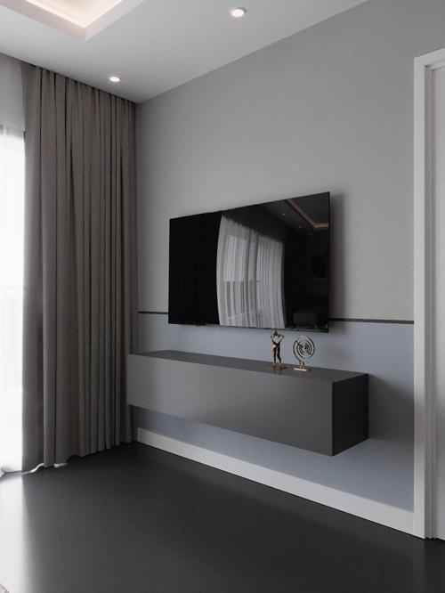Duvara Monte Tv Sehpası Antrasit S6205-4