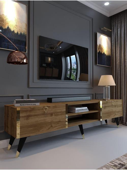 Festival Tv Sehpası G3830-2 Ceviz Gold