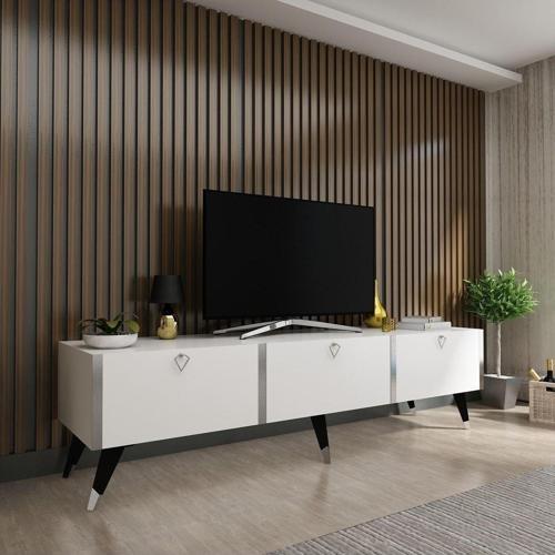 Festival Tv Ünitesi Ss3017-1 Parlak Beyaz Minifiks Bağlantı