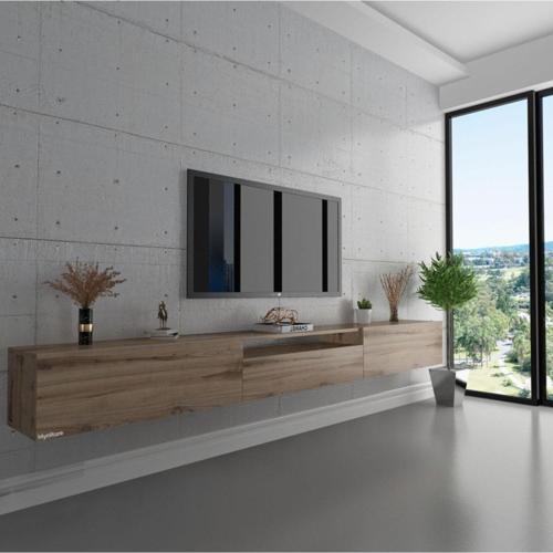 Duvara Monte Tv Sehpası Çırağan S6109-3