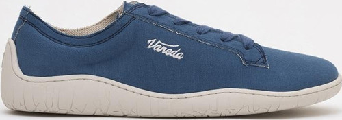 1383 V-BAREFOOT COMFORT KETEN ERKEK AYAKKABI INDIGO MAVI