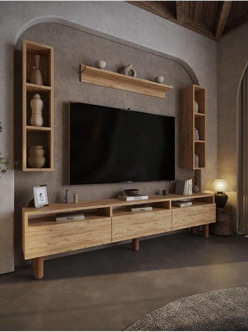 Festival Tv Ünitesi Bh3037-6 Çam Bohem Tv Sehpası
