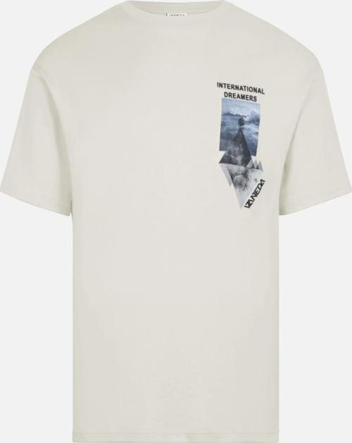 OVERSIZED FIT DREAMER ERKEK TSHIRT EKRU 