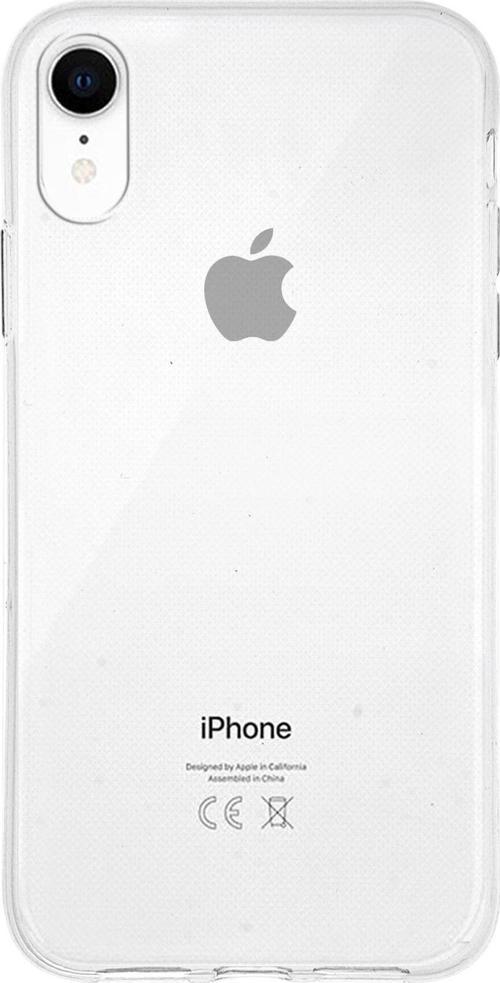 Apple iPhone XR Kapak 1mm Şeffaf Silikon Kılıf