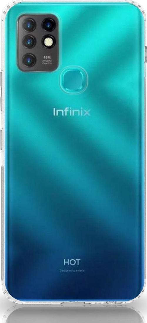 İnfinix Hot 10 Tıpalı Kamera Korumalı Şeffaf Premier Kılıf