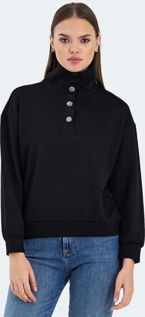 VIDAL Kadın Sweatshirt Siyah