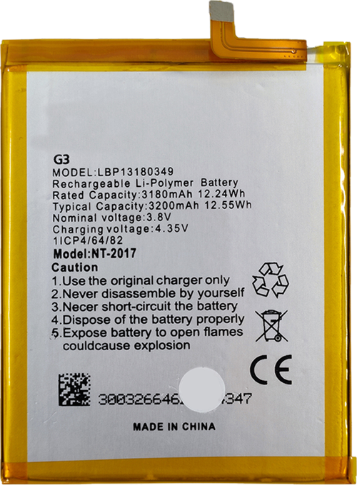 Casper Via G3 Batarya Pil Sıfır Orijinal
