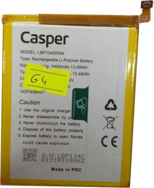 Casper Via G4 Batarya Pil Sıfır Orijinal