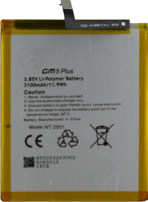 Genaral Mobile GM 5 PLUS Batarya Pil Sıfır Orijinal