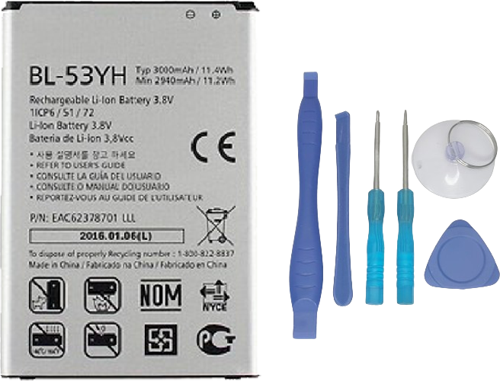 LG G3 Batarya Pil Sıfır Orijinal + TAMİR SETİ
