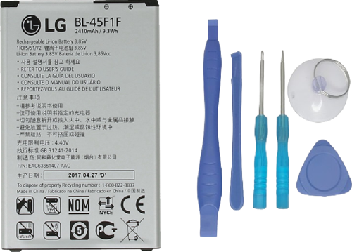 LG K8 2017 Batarya Pil Sıfır Orijinal + TAMİR SETİ