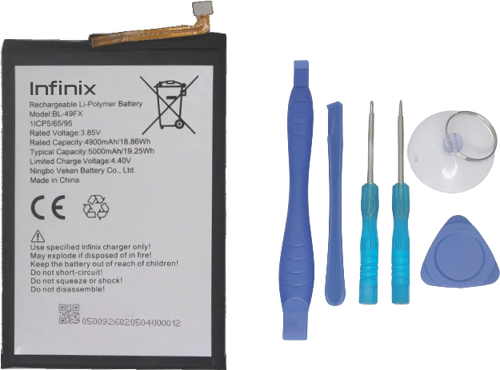 Infinix HOT 8 Batarya Pil Sıfır Orijinal + TAMİR SETİ