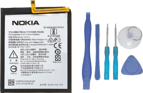 Nokia 6 Batarya Pil Sıfır Orijinal + TAMİR SETİ