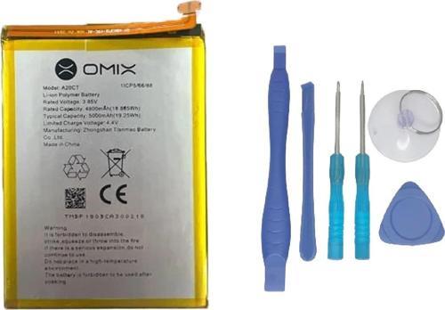 Omix 500 Batarya Pil Sıfır Orijinal + TAMİR SETİ