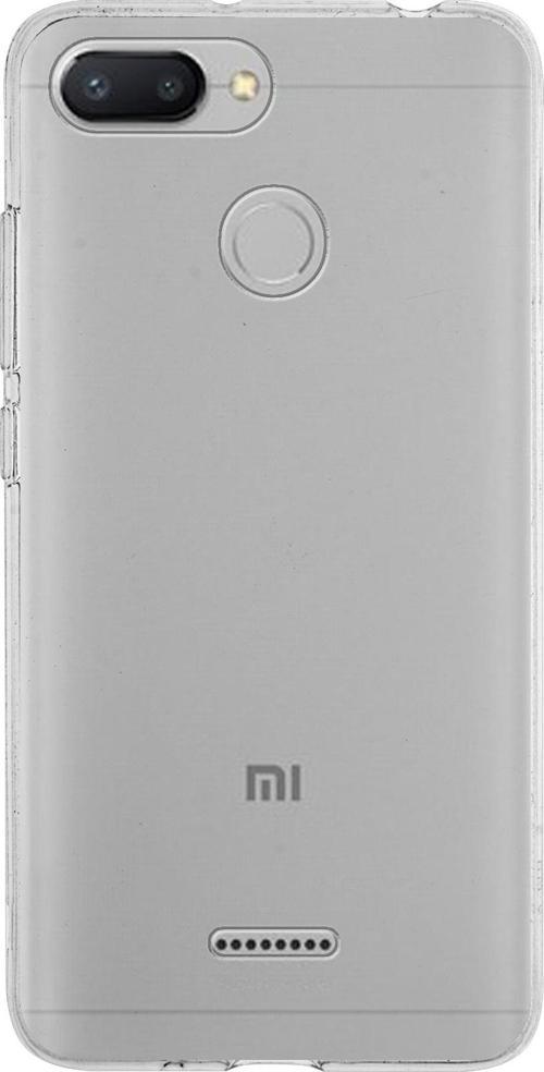 Xiaomi Redmi 6 Kapak 1mm Şeffaf Silikon Kılıf