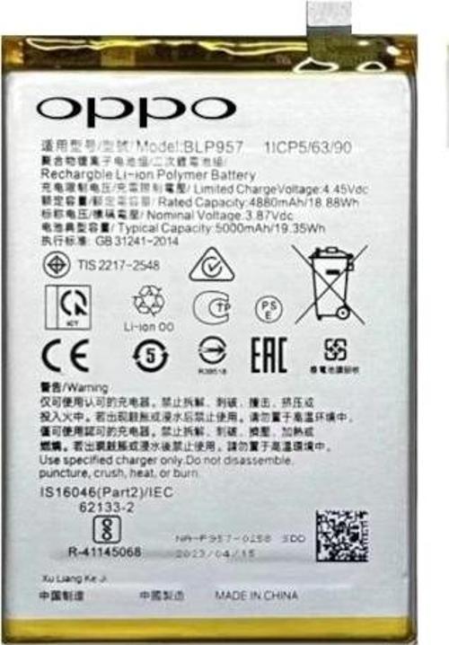 Oppo Realme 10 - Blp957 - Batarya Pil Sıfır Orijinal