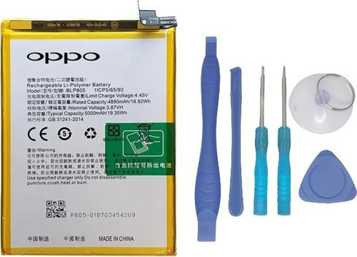 Oppo A16S - BLP805 -Batarya Pil Sıfır Orijinal + TAMİR SETİ
