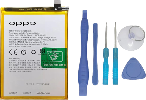 Oppo Realme C17 - Blp803 Batarya Pil Sıfır Orijinal + TAMİR SETİ