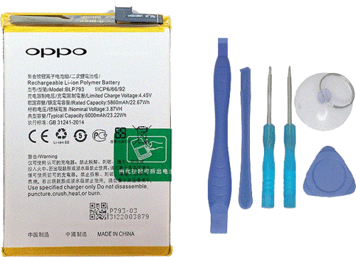 Oppo Realme C25S - Blp793 - Batarya Pil Sıfır Orijinal + TAMİR SETİ