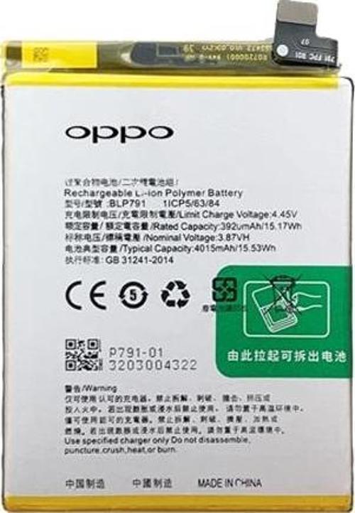Oppo Reno 4 - BLP791 - Batarya Pil Sıfır Orijinal