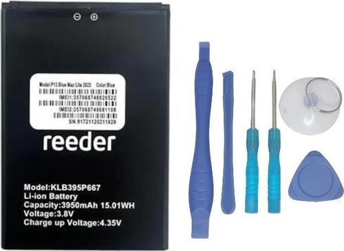 Reeder P13 Blue Max L 2021 Batarya Pil Sıfır Orijinal + TAMİR SETİ