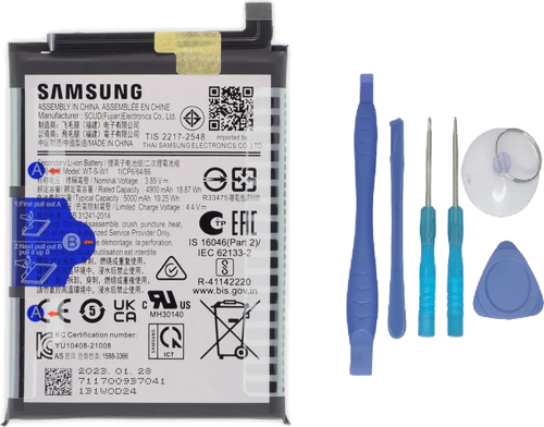 Samsung Galaxy A14 - SM-A145 Batarya Pil Sıfır Orijinal + TAMİR SETİ