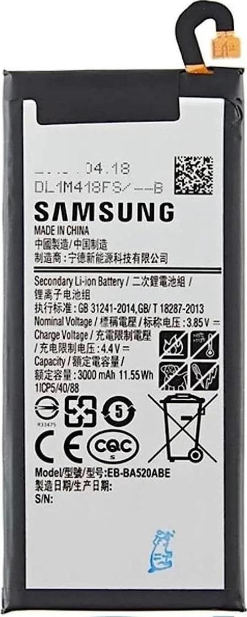 Samsung Galaxy A5 - 2017 - SM-A520 Batarya Pil Sıfır Orijinal