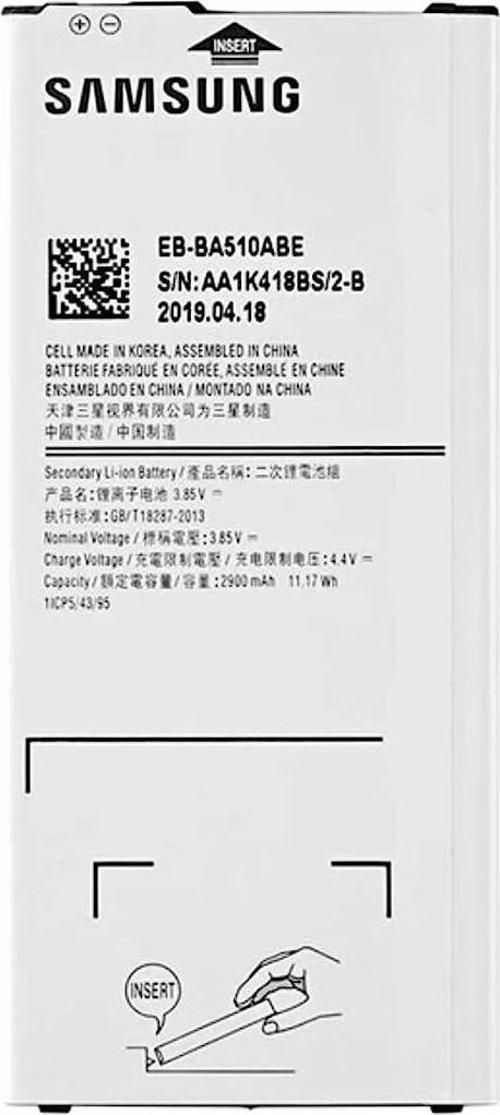 Samsung Galaxy A5 - 2106 - SM-A510 Batarya Pil Sıfır Orijinal
