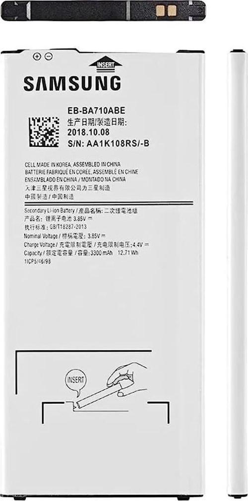 Samsung Galaxy A7 - 2016 - SM-A710 Batarya Pil Sıfır Orijinal