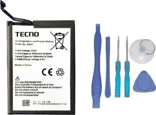 Tecno Camon 16 Batarya Pil Sıfır Orijinal + TAMİR SETİ