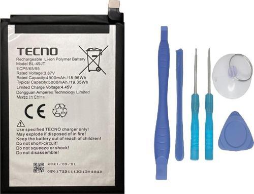 Tecno Camon 18P Batarya Pil Sıfır Orijinal + TAMİR SETİ
