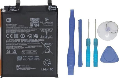 Xiaomi Mİ 12T -BM 5J - Batarya Pil Sıfır Orijinal + TAMİR SETİ