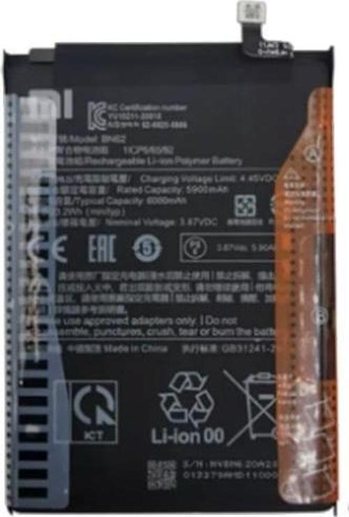 Xiaomi Redmi 9T - BN 62 - Batarya Pil Sıfır Orijinal