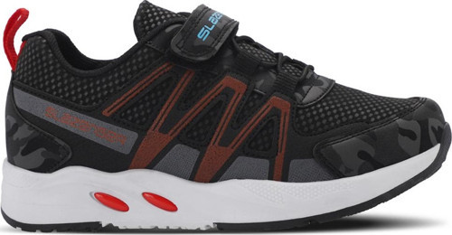 ELIPS Erkek Çocuk Sneaker Ayakkabı Siyah Kamuflaj