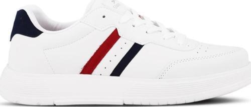 ZIPPER I Kadın Sneaker Ayakkabı Beyaz / Lacivert / Kırmızı